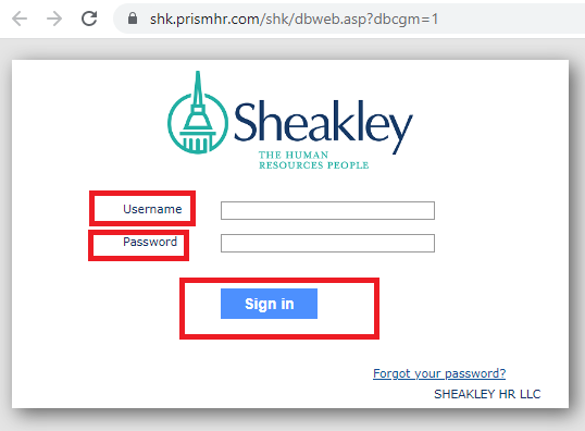 Sheakley Prism Employee Login Www sheakley Employees Support Guide