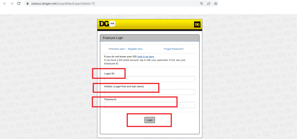 DGME Employee Access Login Webapps dolgen dgme2 Employees 